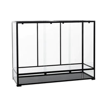Load image into Gallery viewer, REPTIZOO Reptile 135 Gallon Large Glass Terrarium 48" x 18" x 36" Sliding Doors Reptile Terrarium RK481836 - REPTI ZOO
