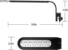 Load image into Gallery viewer, REPTI ZOO LED 7 Light Modes Clip Light 5W Day and Night LED Lights for Reptile Terrarium and Fish Tank