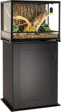Load image into Gallery viewer, REPTIZOO Reptile Terrarium Stand Wooden Terrarium Cabinet with Storage and Adjustable Shelf, Reptile Tank Stand for 24”Wx18”D Terrarium, Aquarium Stand Fish Tank Stand (Stand Only)