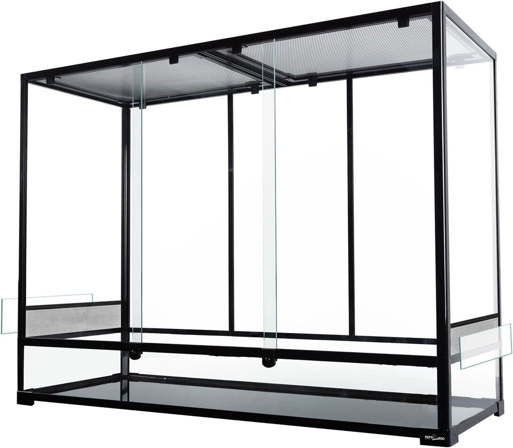 2025 New 135 Gallon 2 in 1  Large Vertical Reptile Terrarium 48" x 18" x 36" Rainforest Reptile Paludarium