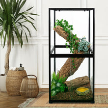 Load image into Gallery viewer, REPTIZOO 120 Gallon Tall Chameleon Cage 24" x 24" x 48" Front Opening with Top Screen Ventilation