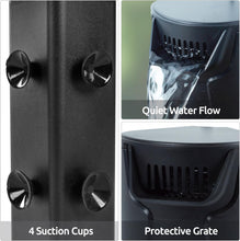 Load image into Gallery viewer, REPTIZOO Turtle Tank Filter Aquarium Corner Internal Filter, Low Level Waterfall Turtle Filter with 3-Stage Bio-Filtration, 45GPH Quiet Aquatic Reptile Internal Filter, Up to 10 Gallon