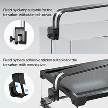 Load image into Gallery viewer, REPTI ZOO LED 7 Light Modes Clip Light 5W Day and Night LED Lights for Reptile Terrarium and Fish Tank