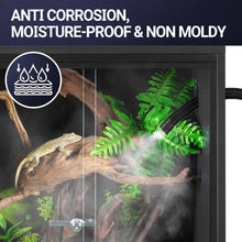 Load image into Gallery viewer, REPTI ZOO 20 Gallon PVC Reptile Terrarium, 24x18x12 inch Reptile Tank for Crested Gecko Leopard Gecko Snake Turtle Hermit Crab, Thermal Insulation Moisturizing
