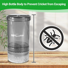 Load image into Gallery viewer, REPTI ZOO Reptile Cricket Keeper & Mixer Kit, Feeding Cricket Keeper with Tubes