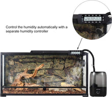 Load image into Gallery viewer, REPTI ZOO 4L Reptile Humidifier, Upgrade Reptile Fogger Large Reptile Mister Tank Terrarium Humidifier Fogger for Reptiles Amphibians Herps Vivarium