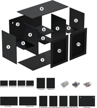 Load image into Gallery viewer, REPTI ZOO Storage Cabinet Terrarium Stand 48" x 24" x 30" for Large Wide Reptile Tanks - REPTI ZOO