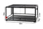Glass reptile terrarium 36x18x18 inches with mesh top and sliding front doors