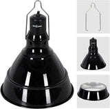 REPTI ZOO 2 in 1 Deep Dome Reptile Light Fixture Adjustable Lamp Holder Max 200W RL19