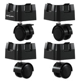 REPTI ZOO RK Knock-Down Reptile Terrarium Accessories - Universal Wheels (4pcs)