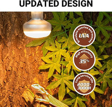 Load image into Gallery viewer, REPTI ZOO 2PCS 100W Reptile Heat Lamp Sunlight UVA Lighting Heating Lamp FCB100 - REPTI ZOO