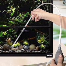 Load image into Gallery viewer, REPTI ZOO 67 Gallon 24"x18"x 36” Knock-Down Paludarium Large Reptile Terrarium ,Bio Deep Base 10”, Siphon Gravel Cleaner Set Included RK604590 - REPTI ZOO