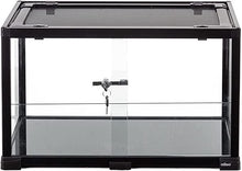 Load image into Gallery viewer, REPTIZOO Reptile Terrarium 25 Gallon, 2 in 1 Knock-Down Glass Reptile Tank 24" x 16" x 16" - REPTI ZOO