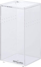 Load image into Gallery viewer, REPTI ZOO Magnetic Acrylic Reptile Breeding Box 3"x3"x6" Transparent Feeding Box - REPTI ZOO