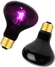 Load image into Gallery viewer, REPTIZOO 75W Night Heat Lamp Bulb Moonlight Light Glass Heating Lamps Bulbs - REPTI ZOO