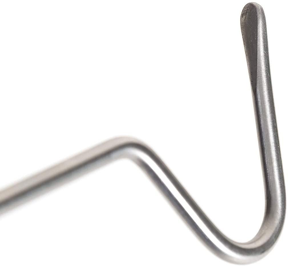 REPTI ZOO Portable Mini Snake Hook Collapsible Stainless Steel Snake Tongs and Snake & Reptile Hook Retractable Catching Snake Handling Tool - REPTI ZOO