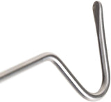 REPTI ZOO Portable Mini Snake Hook Collapsible Stainless Steel Snake Tongs and Snake & Reptile Hook Retractable Catching Snake Handling Tool