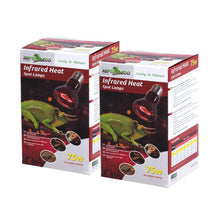Load image into Gallery viewer, REPTIZOO Reptile 2PCS 110V 75W Night Infrared Heating Spot Lamp for Reptile Pet - REPTI ZOO