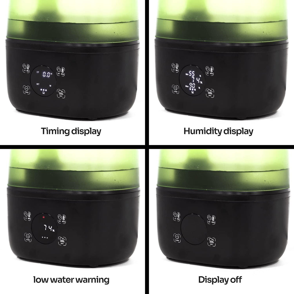 REPTI ZOO 4L Reptile Automatic Fogger 2 in 1 Digital Timing & Hygrostat Humidifier TF07G - REPTI ZOO