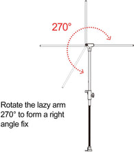 Load image into Gallery viewer, REPTI ZOO Reptile Dual Lamp Stand Lamp Hanger Holder Adjustable Metal Lamp Support for ReptileTerrarium Heating Reptile Light Fixtures - REPTI ZOO