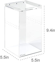 Load image into Gallery viewer, REPTI ZOO 1.4 Gallon 6“x6”x9“ Magnetic Acrylic Case - REPTI ZOO