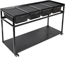 Load image into Gallery viewer, REPTIZOO Stackable Breeding Boxes Rack with Rolling Wheels Tank Stand - REPTI ZOO
