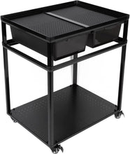 Load image into Gallery viewer, REPTIZOO Stackable Breeding Boxes Rack with Rolling Wheels Tank Stand - REPTI ZOO
