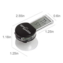 Load image into Gallery viewer, REPTI ZOO Reptile Terrarium Thermometer Hygrometer Digital Display 2PCS Pet Rearing Box Reptiles Tank Thermometer Hygrometer with Suction Cup - REPTI ZOO