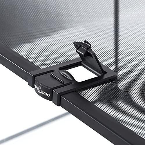 REPTIZOO Mini Reptile Glass Terrarium Tank 8" x 8" x 12" Full View Visually Appealing Top Feeding & Venlitation Small Reptile Glass Habitat - REPTI ZOO