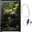 REPTI ZOO 67 Gallon 24"x18"x 36” Knock-Down Paludarium Large Reptile Terrarium ,Bio Deep Base 10”, Siphon Gravel Cleaner Set Included RK604590 - REPTI ZOO