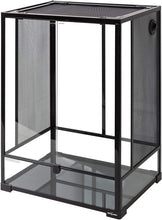 Load image into Gallery viewer, REPTI ZOO 67 Gallon 24″x18″x36″ Vertical Reptile Tall Terrarium With Mesh Screen Sides and Glass Sides RK0124N - REPTI ZOO
