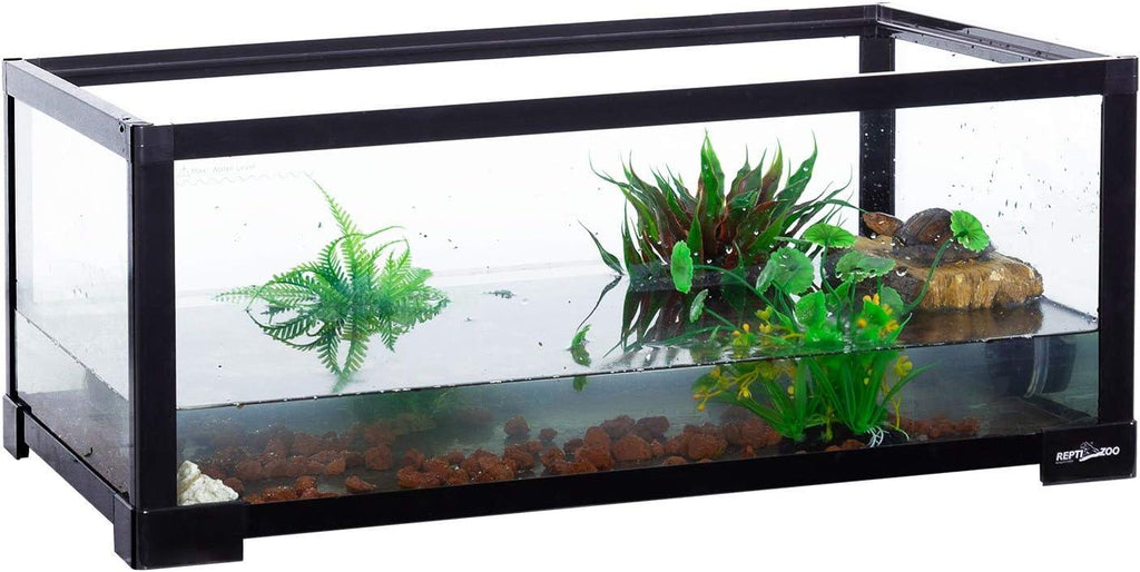 REPTI ZOO Turtle Basking Platform or Reptile Feeding Ledge with Suction Cup - REPTI ZOO