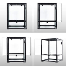 Load image into Gallery viewer, 30 Gallon Front Opening desert lizard tank 18" x 18" x 24" reptile terrarium with Double Hinge Door RK0110 - REPTI ZOO