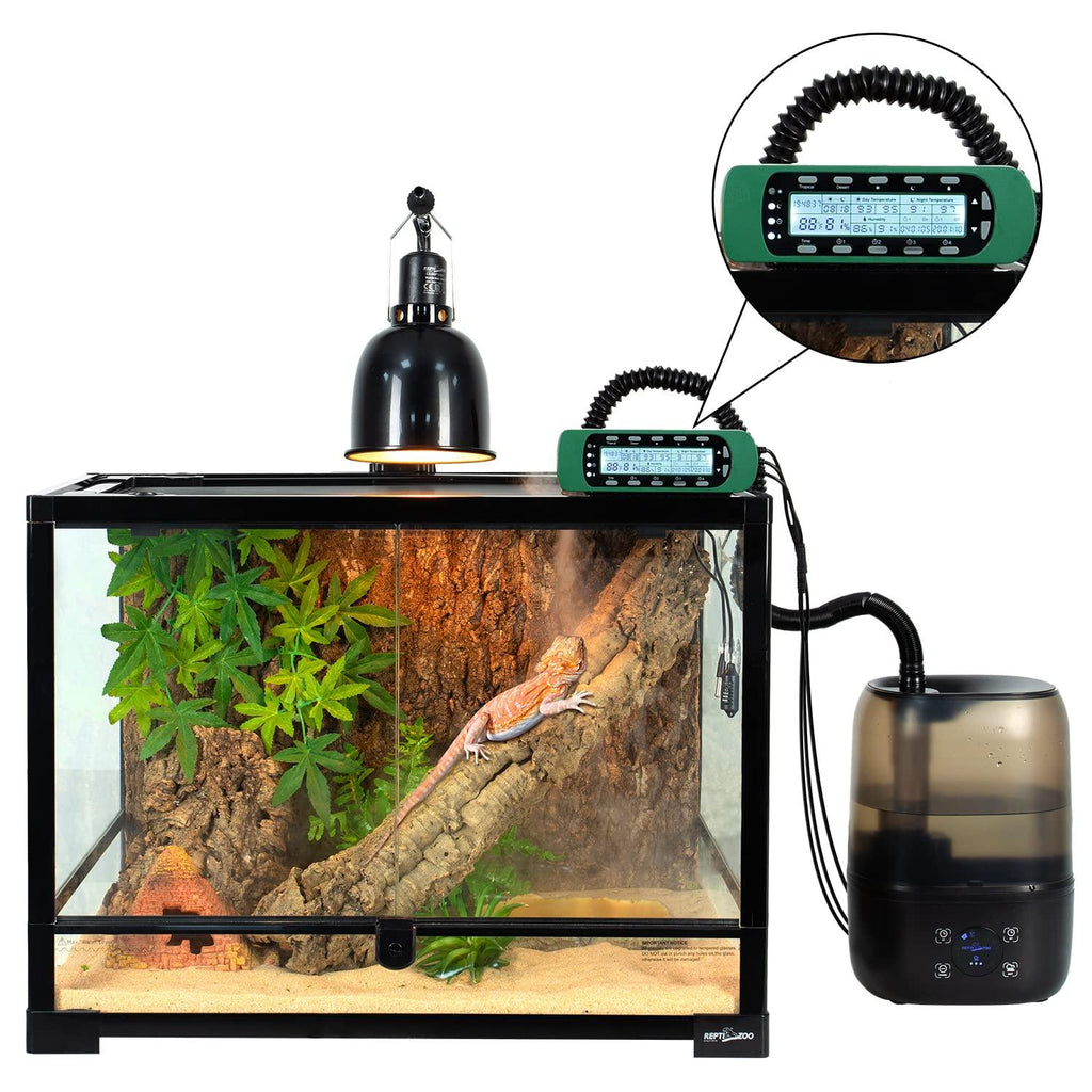 REPTI ZOO Reptile Digital Thermometer Hygrometer Controller for Reptile THC15N - REPTI ZOO