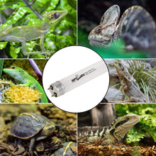 Load image into Gallery viewer, REPTI ZOO Reptile Terrarium Hood Tropical Desert T8 Strip Light Fixture with 18 Inch UVB Lamp Bulb 15 Watt(Include), ETL Certified - REPTI ZOO