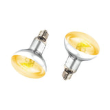 REPTI ZOO Reptile 2PCS Heat Lamp Full Spectrum UVA UVB Reptile Sun Lamp for Reptile pets
