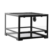 Load image into Gallery viewer, REPTI ZOO 25 Gallon 18" X 18" X 13" Reptile Terrarium, Upgrade Glass Front Opening Terrarium(Knock-Down) RK0116S - REPTI ZOO