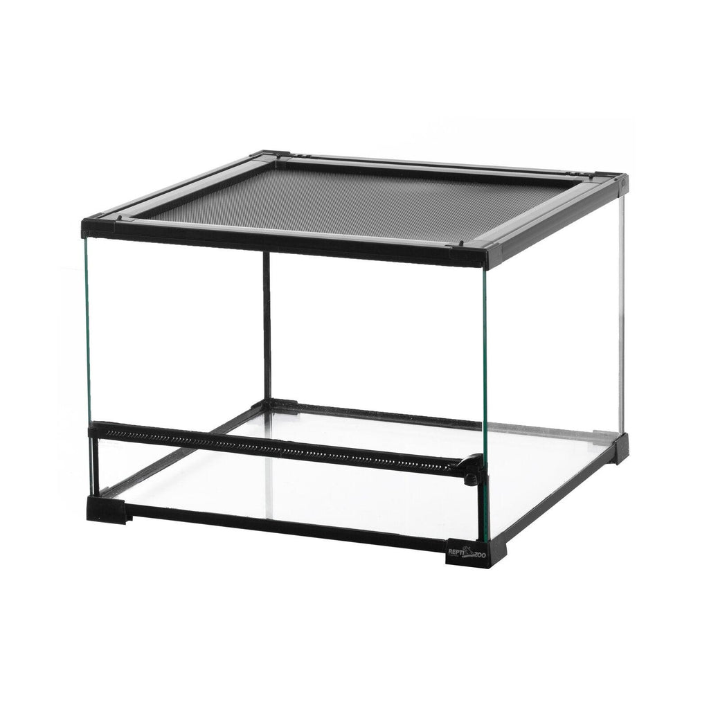 REPTI ZOO 17 Gallon 18"×18"×12.6" Tropical Glass Tank RHK03SG - REPTI ZOO