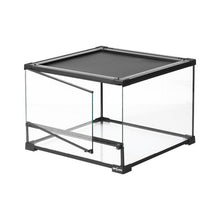 Load image into Gallery viewer, REPTI ZOO 17 Gallon 18"×18"×12.6" Tropical Glass Tank RHK03SG - REPTI ZOO