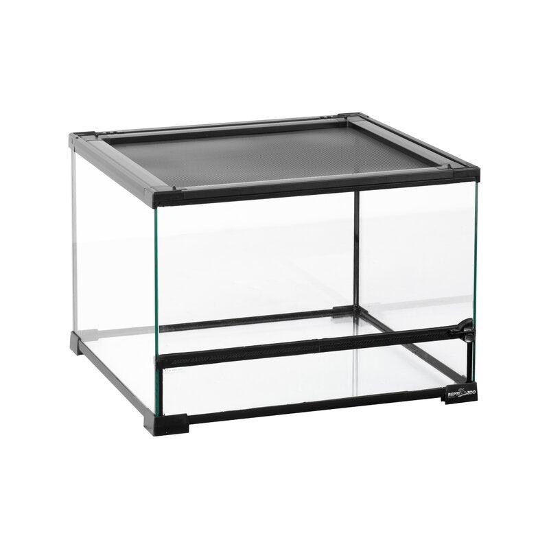 REPTI ZOO 17 Gallon 18"×18"×12.6" Tropical Glass Tank RHK03SG - REPTI ZOO