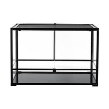 Load image into Gallery viewer, REPTI ZOO 90 Gallon 36" X 24" X 24" Large Reptile Terrarium Upgrade Glass Front Opening Tank RK362424 - REPTI ZOO