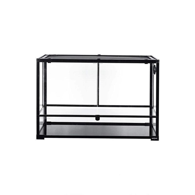 REPTI ZOO 67 Gallon 36" x 18" x 24" Reptile Large Glass Terrarium 2 in 1 Side Meshes and Side Glasses Reptile Terrarium(Knock-Down) RK0120P - REPTI ZOO