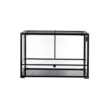 Load image into Gallery viewer, REPTI ZOO 67 Gallon 36" x 18" x 24" Reptile Large Glass Terrarium 2 in 1 Side Meshes and Side Glasses Reptile Terrarium(Knock-Down) RK0120P - REPTI ZOO