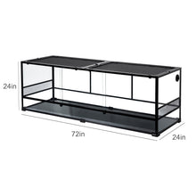 Load image into Gallery viewer, REPTI ZOO oversized 180 gallons or 270 gallons Snake Enclosure Reptile Tank(Pre-sale: Delivered in 40 days) - REPTI ZOO