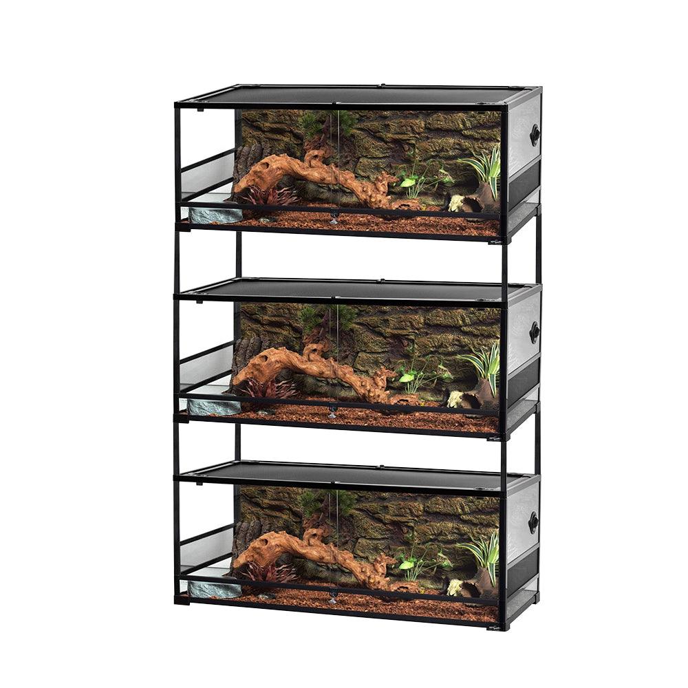 Reptizoo Stackable Reptile Cages - REPTI ZOO