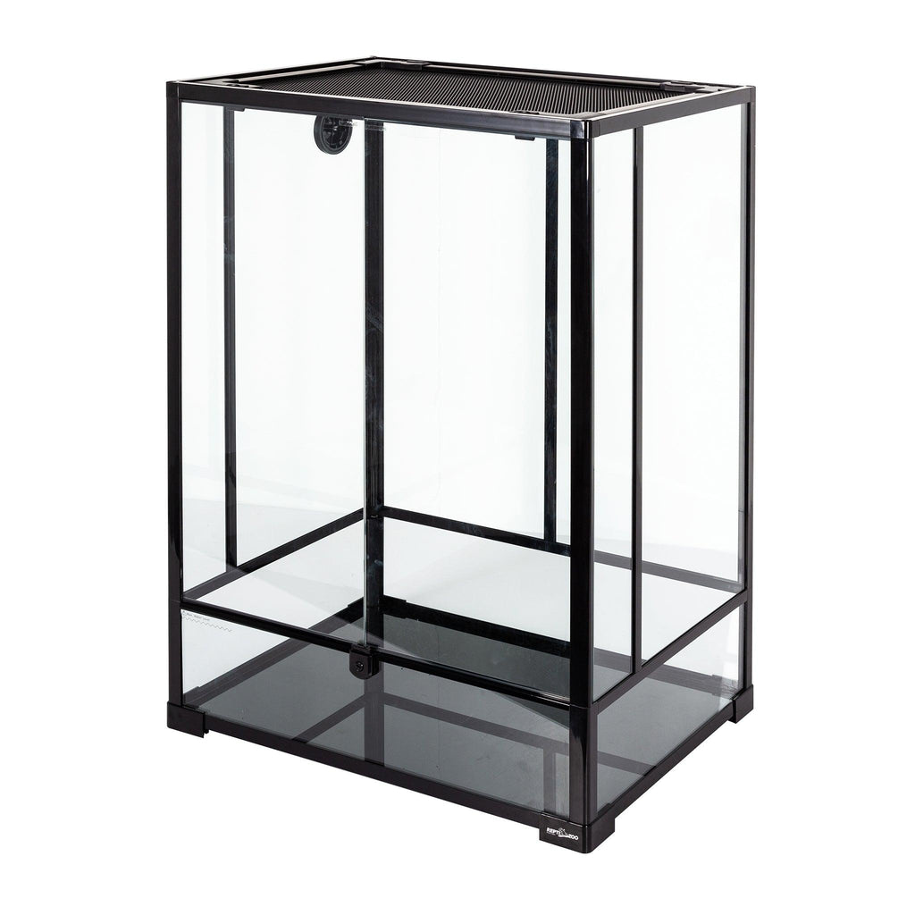 REPTI ZOO 67 Gallon 24″x18″x36″ Vertical Reptile Tall Terrarium With Mesh Screen Sides and Glass Sides RK0124N - REPTI ZOO