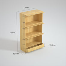 Load image into Gallery viewer, Reptizoo custom multi-unit reptile pet display with glass tank (3 LAYERS) - REPTI ZOO