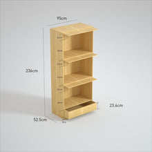 Load image into Gallery viewer, Reptizoo custom multi-unit reptile pet display with glass tank (3 LAYERS) - REPTI ZOO