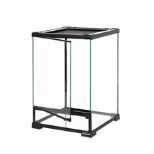Load image into Gallery viewer, REPTI ZOO 11.2 Gallon 12″*12″*18″ Reptile Tank With Single Front Door Glass Sides And Waterproof Base RHK02SG - REPTI ZOO