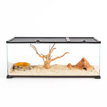 Load image into Gallery viewer, REPTI ZOO 18 Gallon Reptile Enclosures With Double Top Covers And Glass Sides - REPTI ZOO